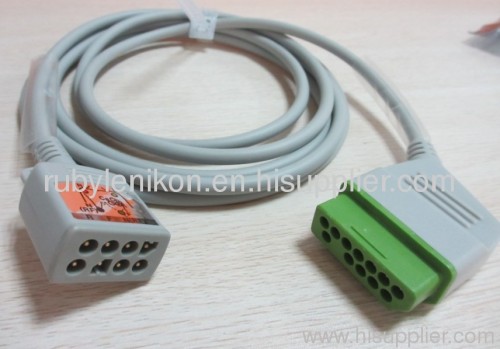 Nihoh Kohden 3 Leads Trunk Cable