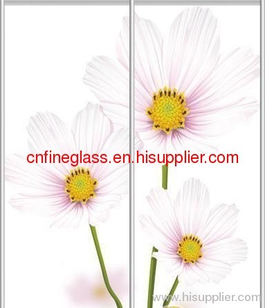 hot selling silkscreen glass