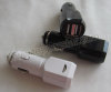 5V 3A Dual USB Car Charger, Auto Power Adaptor for iPad, iPhone, BlackBerry, Android Phones and More