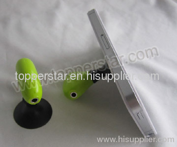 New Earphone Splitters, Suction Cup Stand 2-in-1, Made of RoHS Material