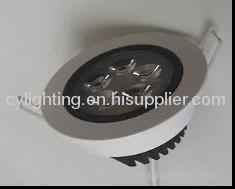 5W Aluminum Die casted Φ110×45mm LED Ceiling Lamp With Φ95mm Hole