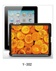 3d iPad2/3/4 case,pc case rubber coated,multiple color available