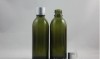 most popular HL Asian Development Bank,60ml slender gray yellow essential oil bottle with a single engraved line alumina