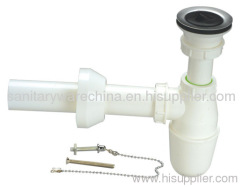 Cheap White PP Siphon Pipe Waste Trap Factory