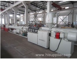 PVC pipe extrusion machine