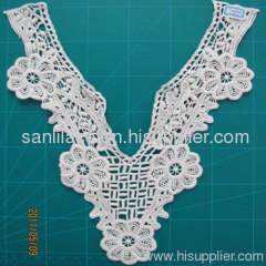 Embroidery collar lace