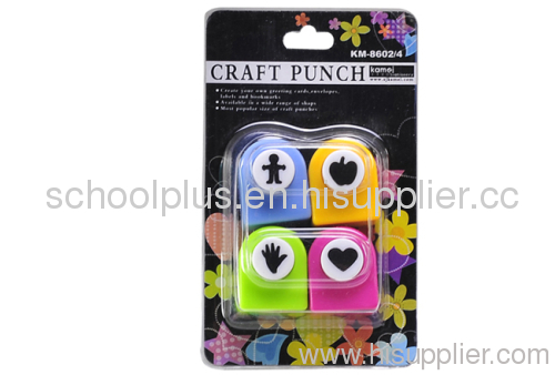 MINI PLASTIC CARFT PAPER PUNCH FOR KIDS