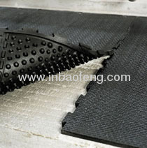 Cattle equipment rubber mat