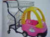 Angel baby supermarket trolley