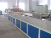 PVC wood plastic composite door board production line