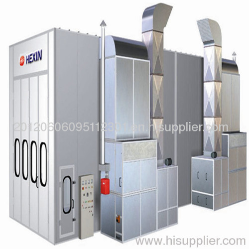 Truck spray booth