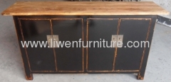 Chinese old elm wood sideboard