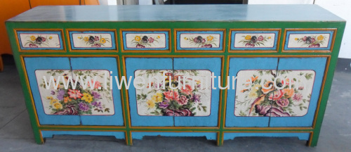 Antique mongolia console