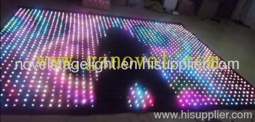 LED vision curtain / LED video curtain / stage backdrop