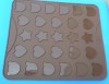 new arrival silicone heart /star/mickey mouse shape macaron mat baking sheet