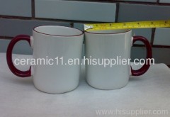 White ceramic mug