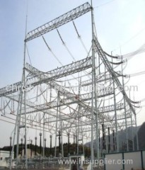 substation structure steel strutcure