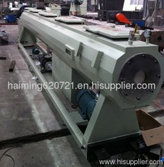 PVC plastic pipe machinery