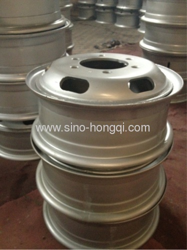 Tube Steel wheel rims 5.5-16