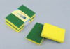 scouring pad with sponge