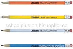 Simple Design Plastic Mechanical Pencil With Eraser Cap