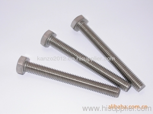 stainless steel hex bolt