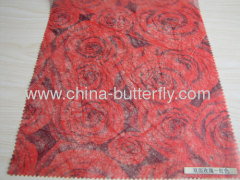 Printed long fiber non-woven wraps