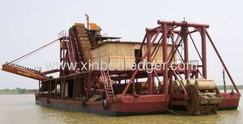 Hopper Digging Sand Dredger