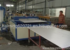 Plastic PVC foaming sheet extrusion machine