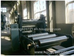 Plastic PE plate extruding machinery