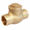 Brass Swing Check Valve With Solder End