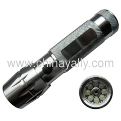 8 LED Torch With Laser Pointer