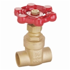 Brass Gate Valve With Solder End