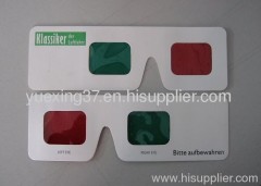 3d paper glasses