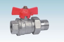 high quality forged brass ball valves with union