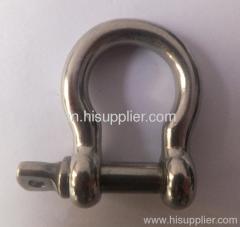 european stainless steel bow shackle