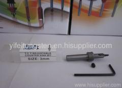 T.C.T router bits counter sink bits