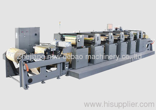 DB-1000 Four Colors Flexographic Printing Machine