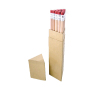 Natural wood pencil HB ,nutural pencil custom quality and logo china manufacturers