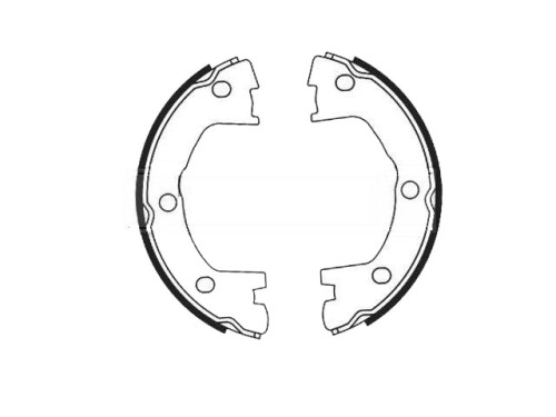 IVECO Daily rear brake shoe set OEM manufacture