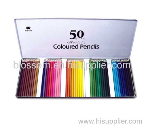12 & 24 colors wooden color pencil stationery kit