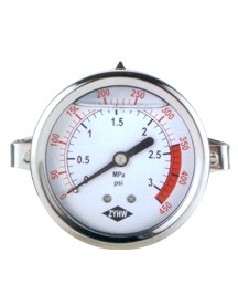 Aseismatic Panel Pressure Gauge