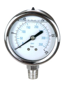 Aseismatic Pressure Gauge