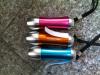 Durable and portable 9 pieces led flashlight, made of aluminum alloy, powered by 3*AAA batteries
