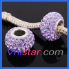 Swarovski crystal beads PSS843-5 with sterling silver single core