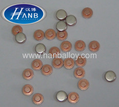 High Corrosion Resistance Electrical Rivet Contact for Relays