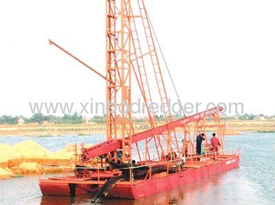 Bucket Drilling Sand Dredger