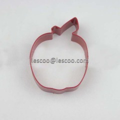 Apple Coated Metal Cookie Cutter