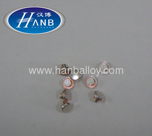 High Quality Tri-metal Contact Rivet