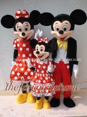 Mickey the triple gem mascot costume Fancy costume Free shipping